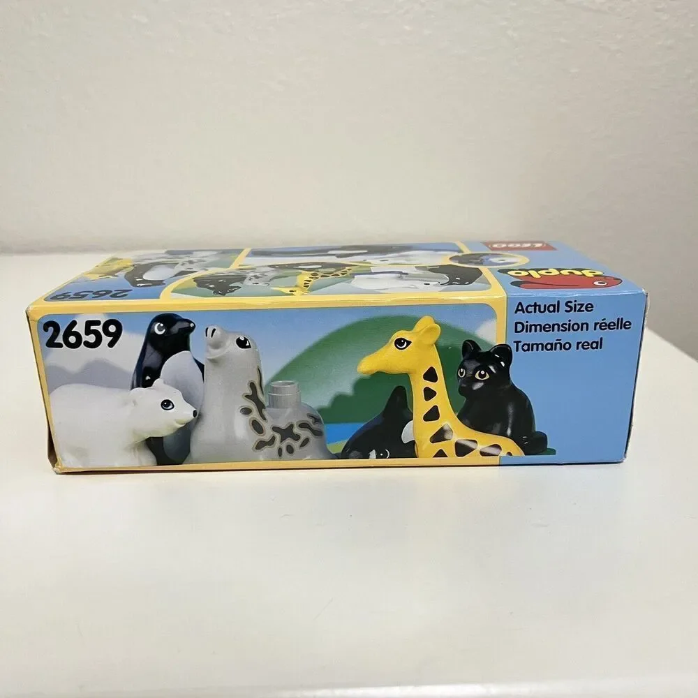 Vintage LEGO Duplo 2659 Baby Animals New NIB Sealed 1996 Penguin Orca Seal Bear